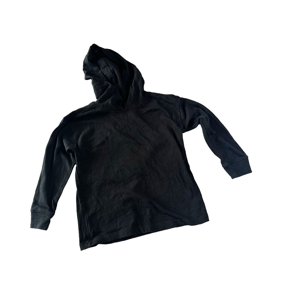 Garanimals Black T-shirt Hoodie Long Sleeve youth Sz 4T/NP4 School streetwear